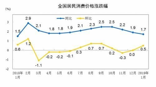 中国1月CPI涨幅继续回落 拖累CPI增长的原因是什么？